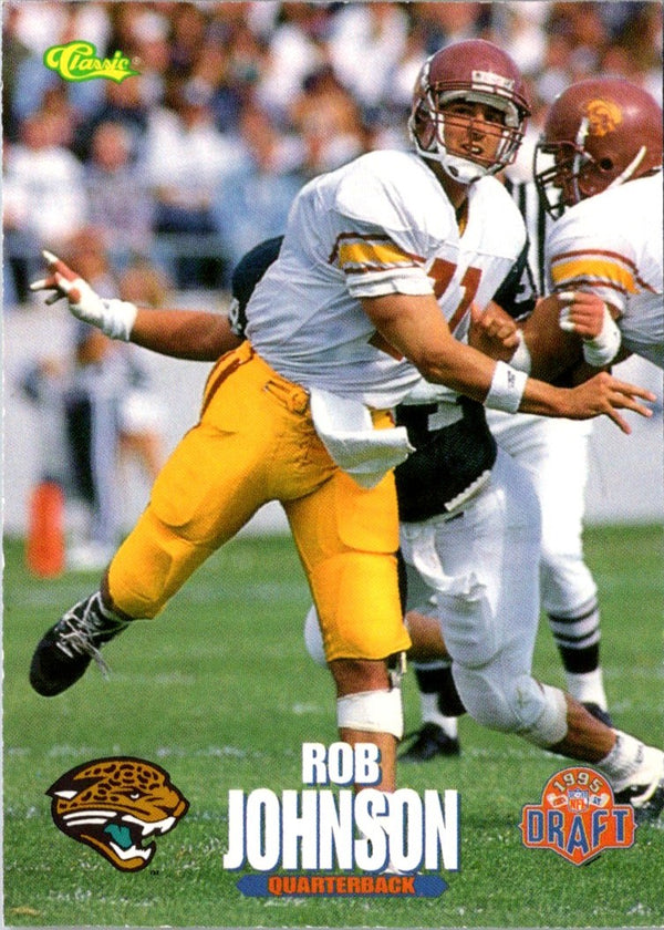 1995 Classic NFL Rookies Rob Johnson #97