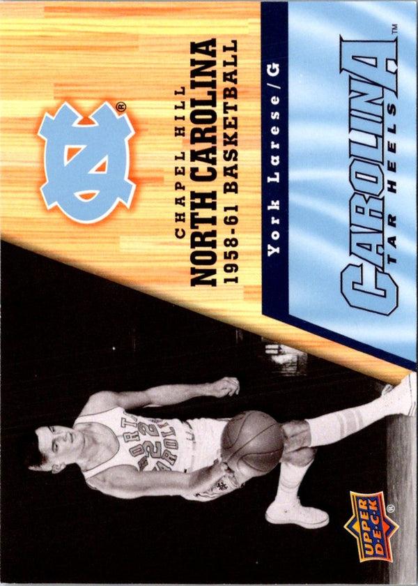 2010 Upper Deck North Carolina York Larese #13