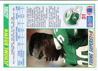 1990 Score Young Superstars Jerome Brown #31