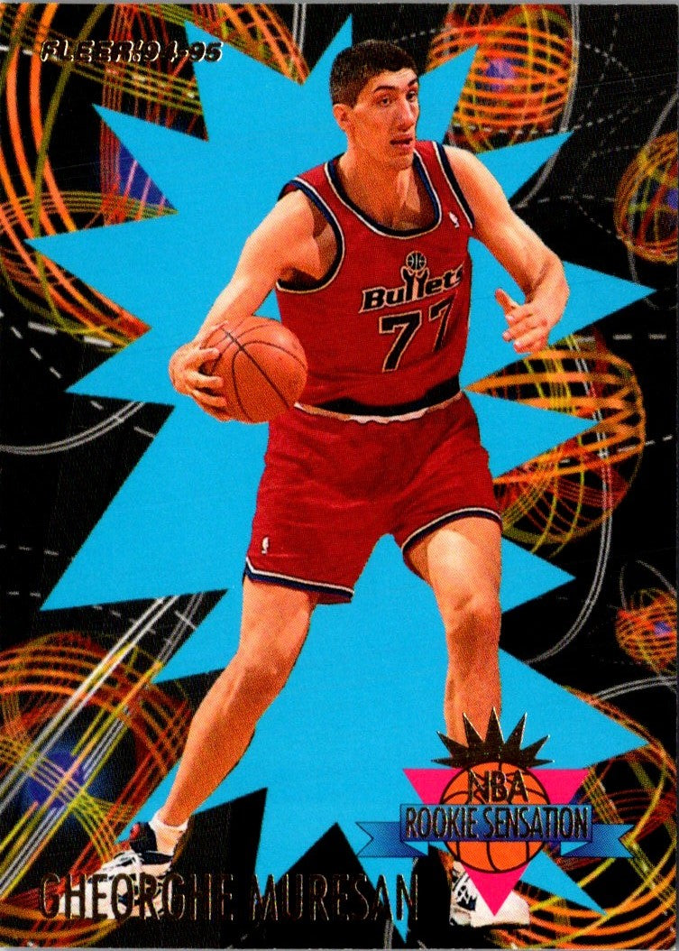 1994 Fleer Rookie Sensations Gheorghe Muresan
