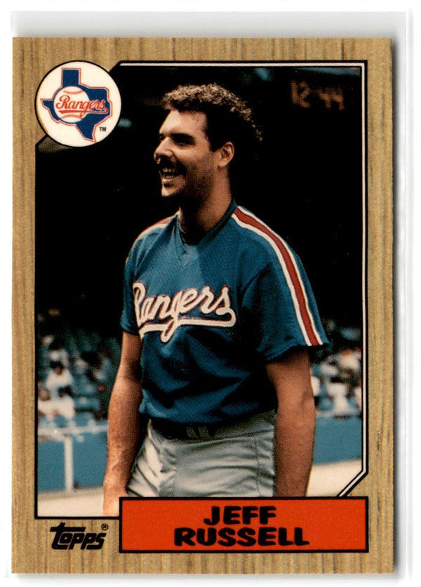 1987 Topps Jeff Russell #444