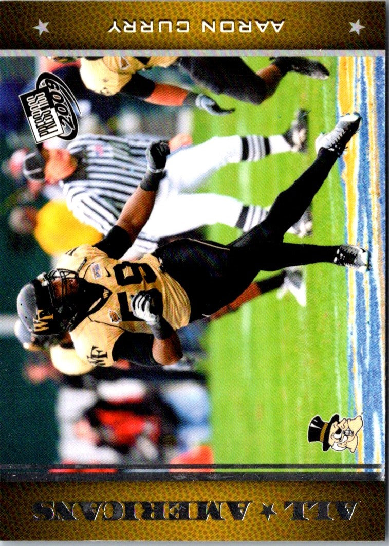 2009 Press Pass Aaron Curry