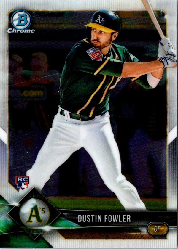 2018 Bowman Chrome Dustin Fowler #80 Rookie