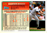 1994 Topps Wade Boggs #520