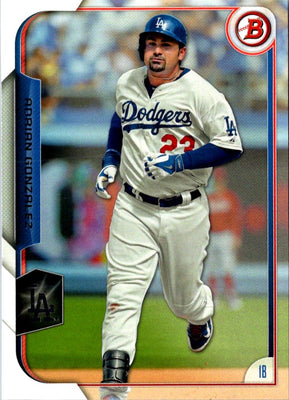 2015 Bowman Adrian Gonzalez #73