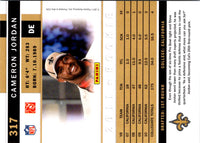 2011 Score Scorecard Cameron Jordan #317