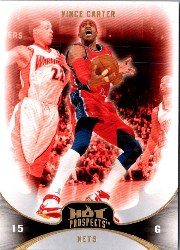 2008 Fleer Hot Prospects Vince Carter #17