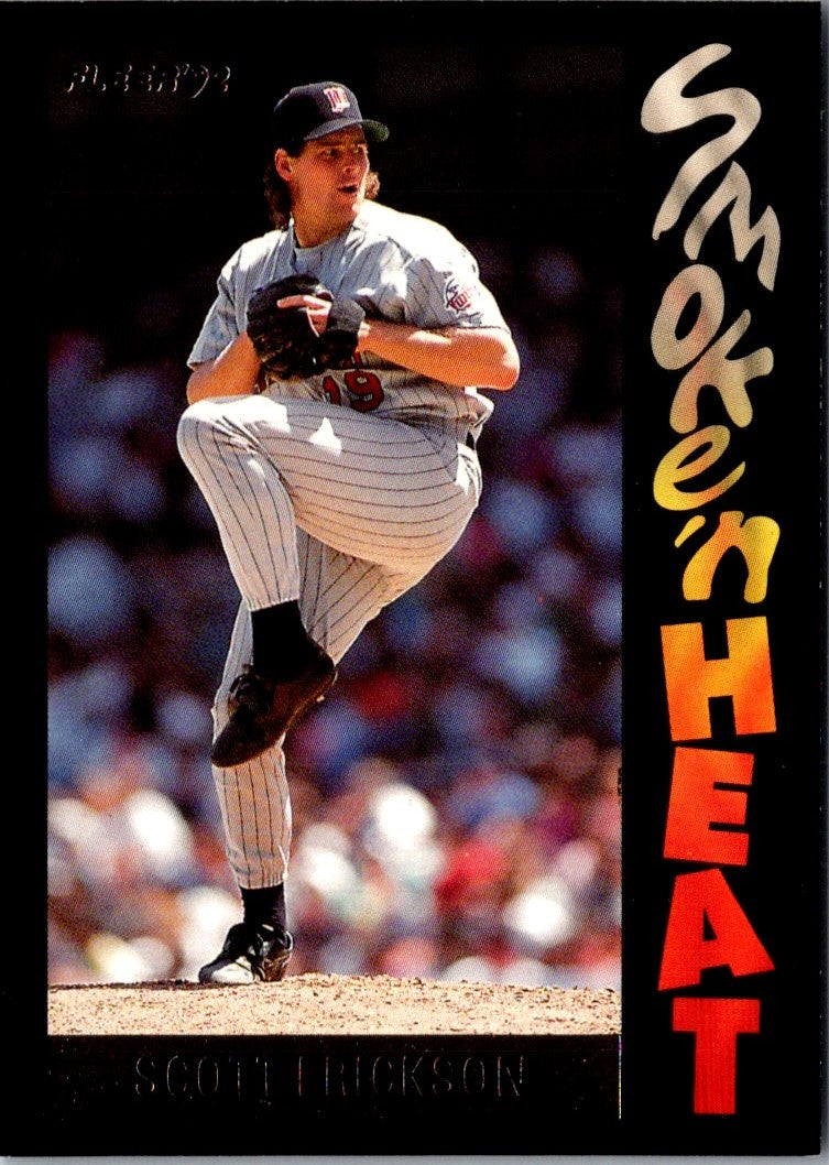 1992 Fleer Smoke 'N Heat Scott Erickson