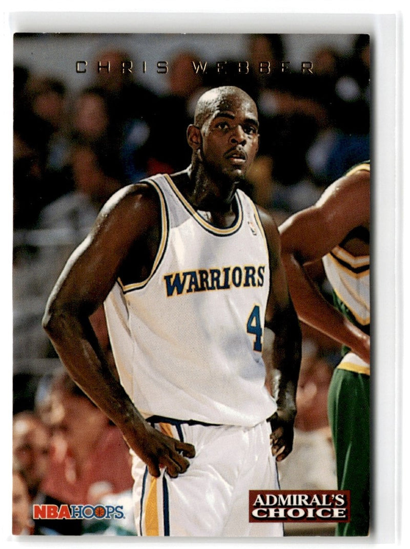 1993 Hoops Admiral's Choice Chris Webber