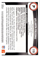 2011 Topps Atlanta Falcons Team