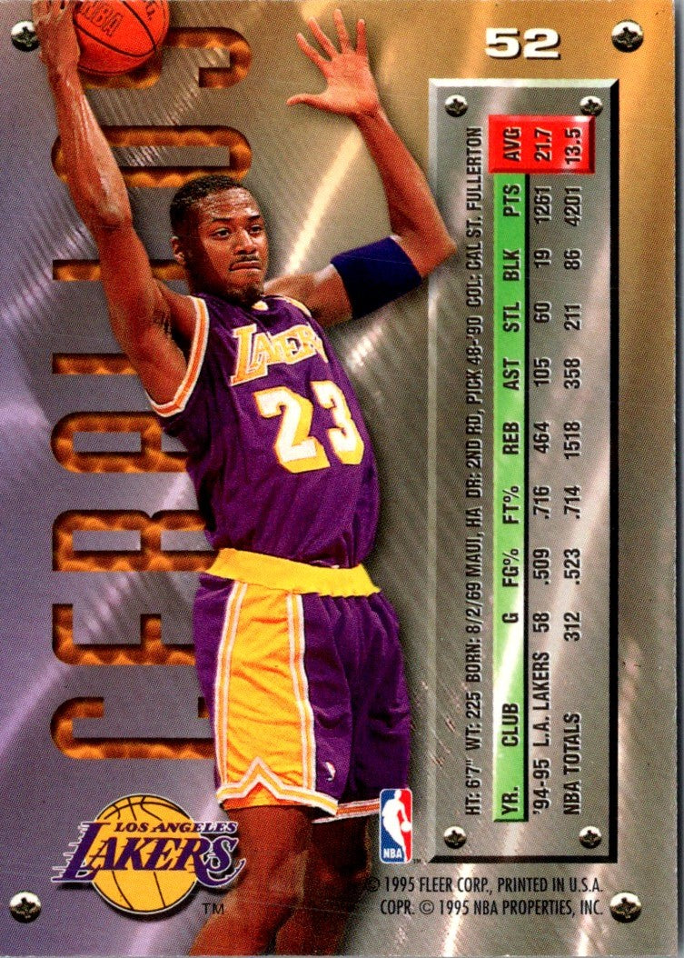 1995 Metal Silver Spotlight Cedric Ceballos