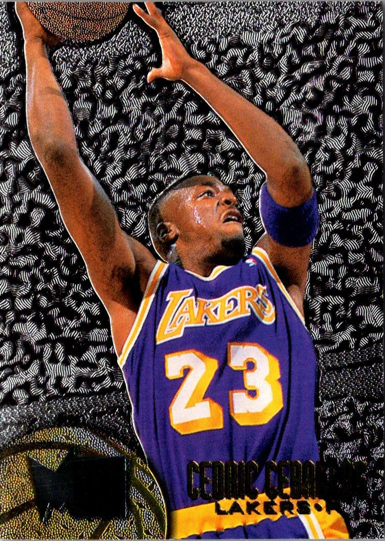 1995 Metal Silver Spotlight Cedric Ceballos