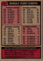 1977 Topps Cincinnati Bengals #205 NR-MT