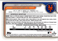 2024 Bowman Chrome Prospects Jett Williams #BCP-54