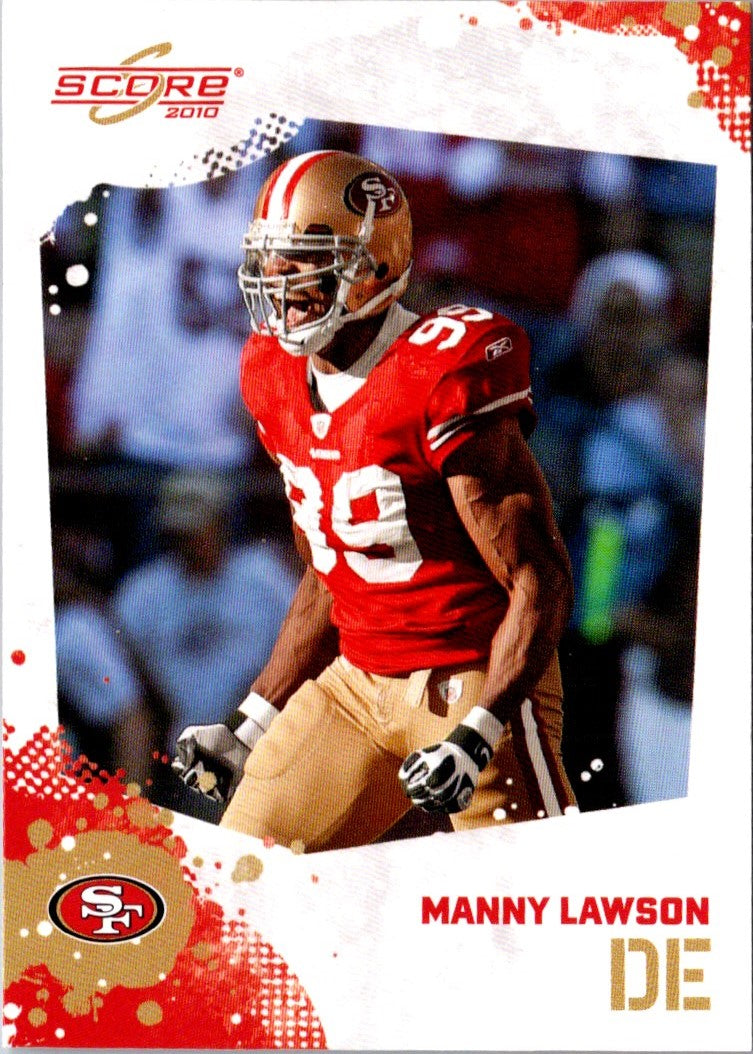 2010 Score Manny Lawson