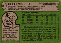 1978 Topps Cleo Miller #394