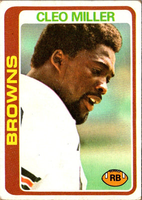 1978 Topps Cleo Miller #394