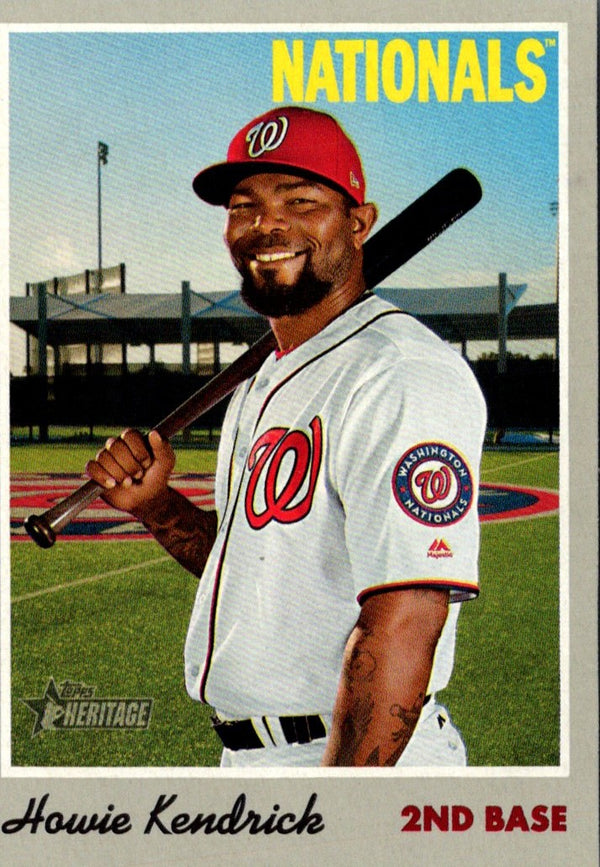 2019 Topps Heritage Howie Kendrick #49