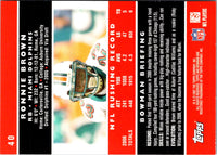 2007 Bowman Ronnie Brown #40