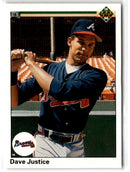 1990 Upper Deck Dave Justice