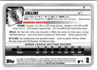 2020 Bowman Chrome Zack Collins #9 Rookie