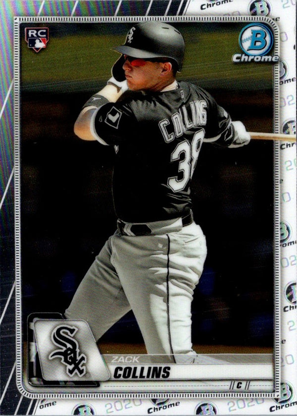 2020 Bowman Chrome Zack Collins #9 Rookie