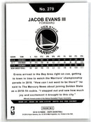 2018 Hoops Blue Jacob Evans III