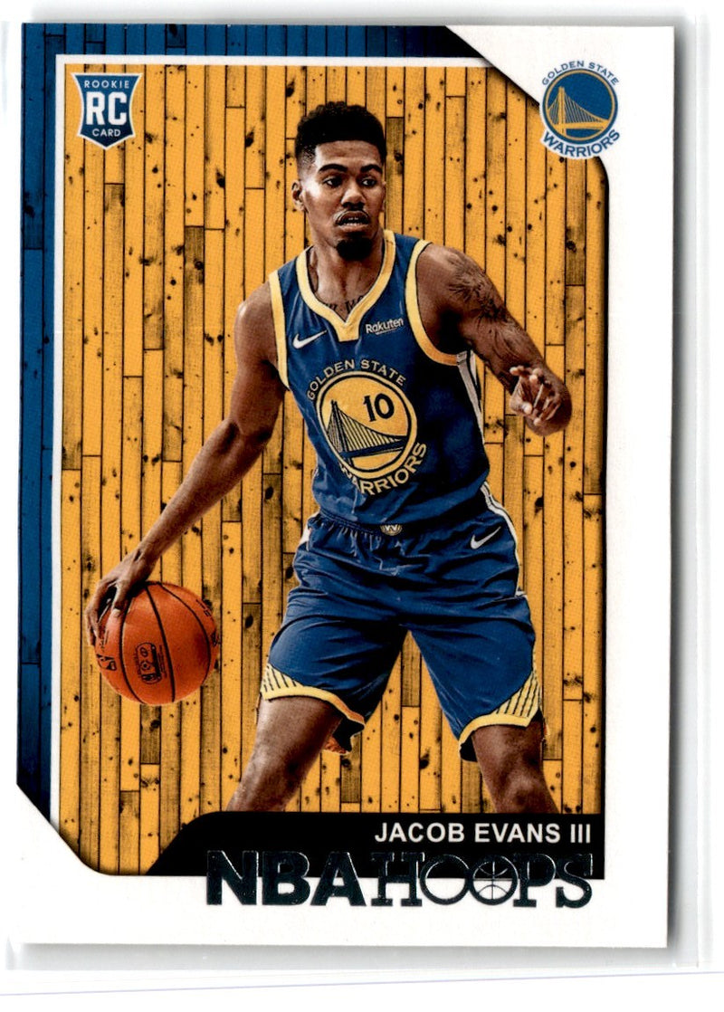 2018 Hoops Blue Jacob Evans III