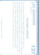 1989 Collegiate Collection North Carolina's Finest Lee Shaffer