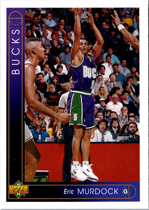 1993 Upper Deck Eric Murdock #381