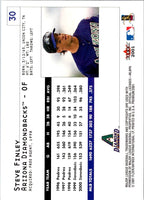 2001 Fleer Premium Steve Finley #30