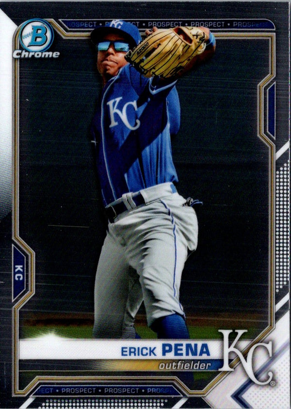 2021 Bowman Draft Chrome Erick Pena #BDC-178