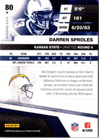 2010 Panini Absolute Memorabilia Darren Sproles #80