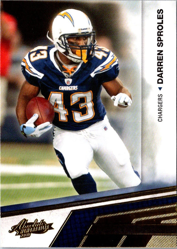 2010 Panini Absolute Memorabilia Darren Sproles #80