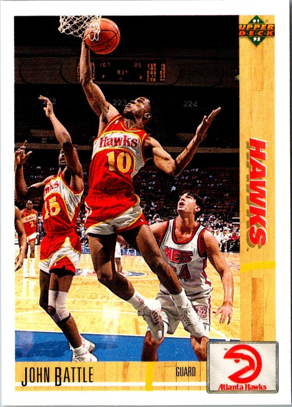1991 Upper Deck John Battle #388