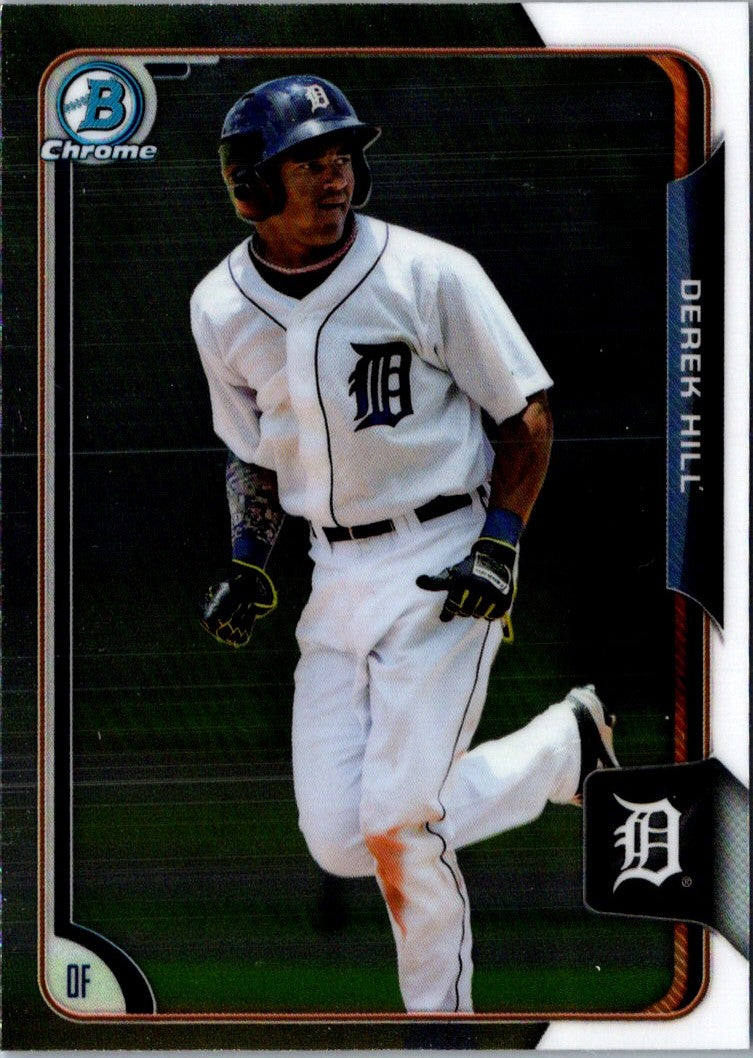 2015 Bowman Chrome Prospects Derek Hill