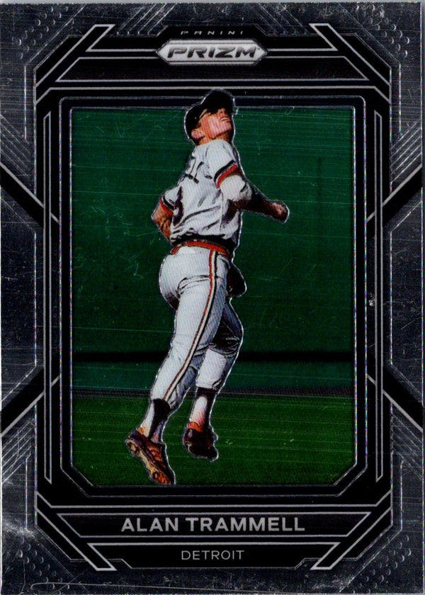 2023 Panini Prizm Blue Ice Alan Trammell #238