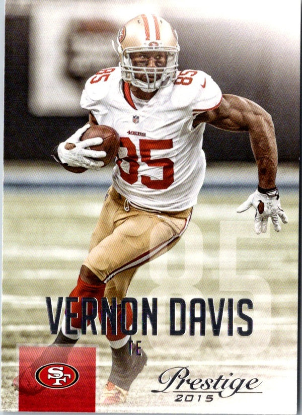 2015 Panini Prestige Vernon Davis #197