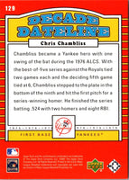 2001 Upper Deck Decade 1970's Chris Chambliss #129