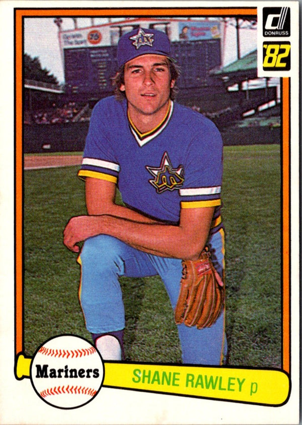 1982 Donruss Shane Rawley #352B