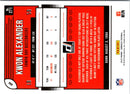 2018 Donruss Kwon Alexander