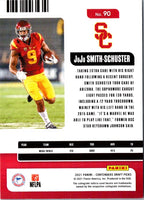2021 Panini Contenders Draft Picks Game Ticket Red JuJu Smith-Schuster #90