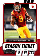 2021 Panini Contenders Draft Picks Game Ticket Red JuJu Smith-Schuster