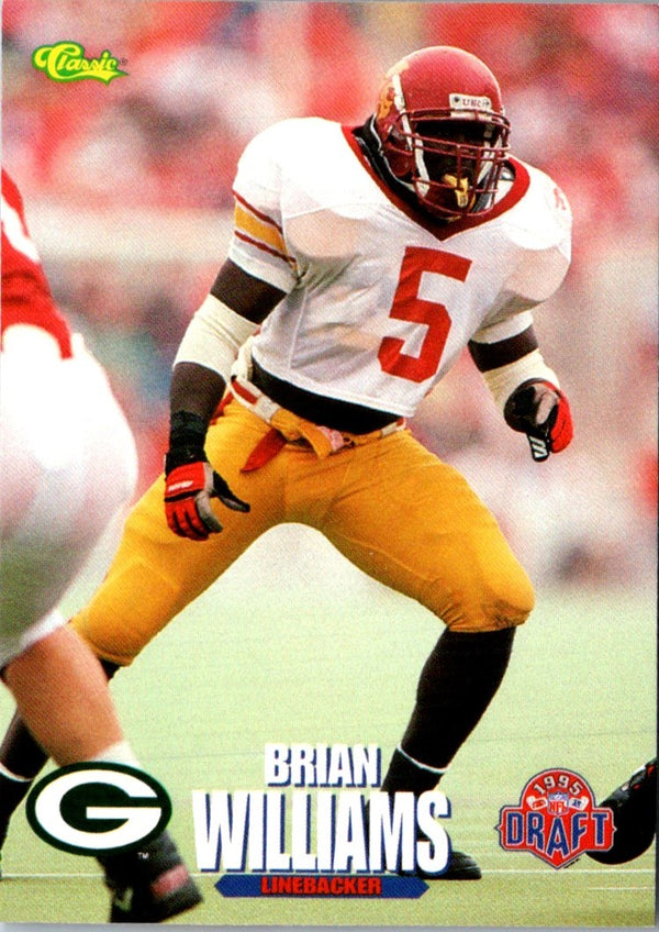 1995 Classic NFL Rookies Brian Williams #37