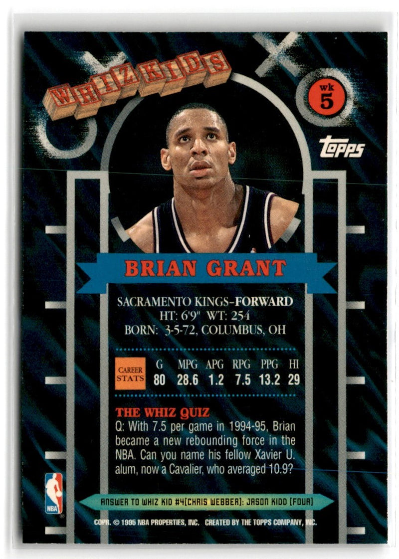 1995 Topps Brian Grant