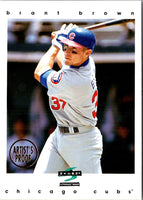 1997 Score Artist's Proofs White Border Brant Brown #263