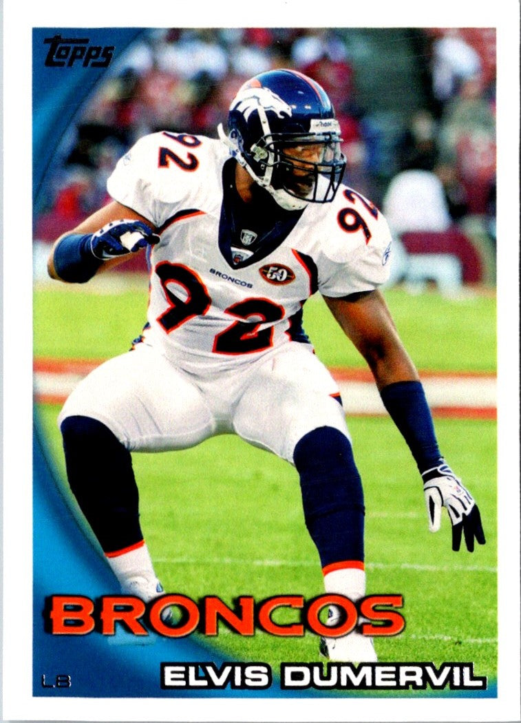 2010 Topps Elvis Dumervil