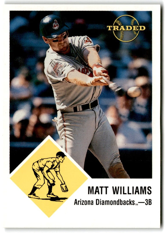 1998 Pinnacle Pepsi Arizona Diamondbacks Matt Williams #6