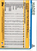 2019 Topps Chrome Josh Hader #24