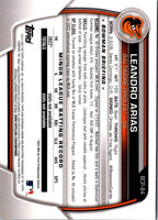 2023 Bowman Chrome Prospects Leandro Arias #BCP-84